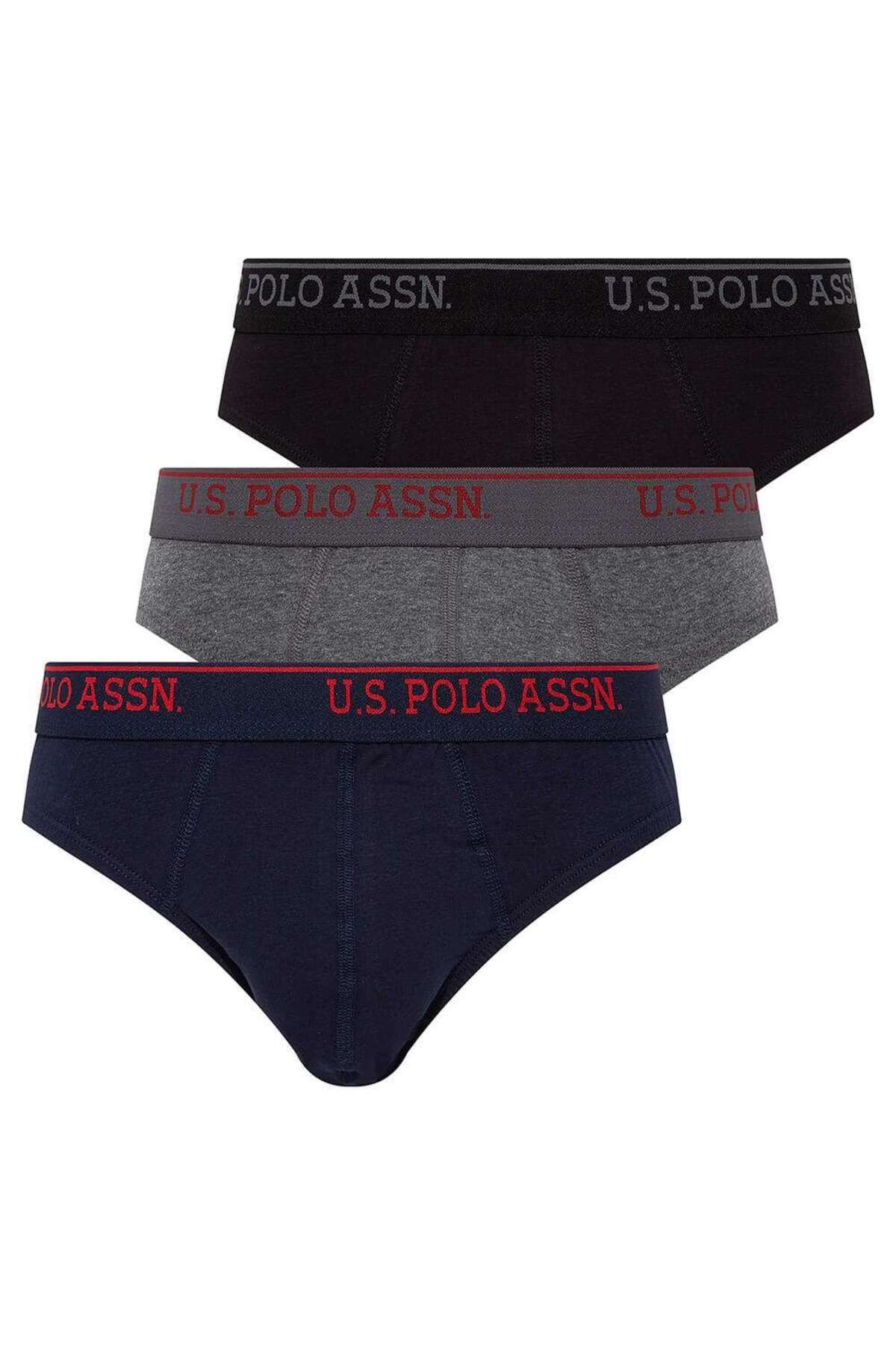 Erkek Siyah - Antrasit Melanj - Lacivert 3 Lü Slip