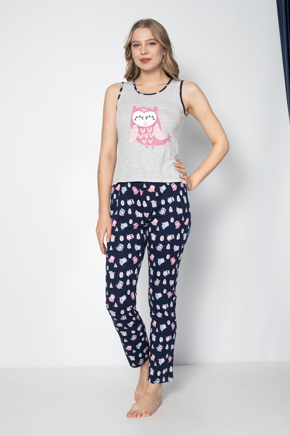 Kolsuz Pijama Takım - Görsel 3