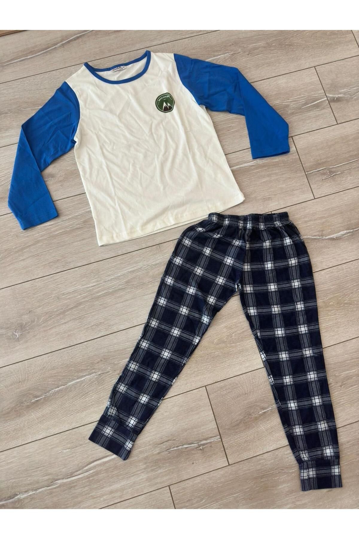 3 parça Çocuk Pijama Takımı