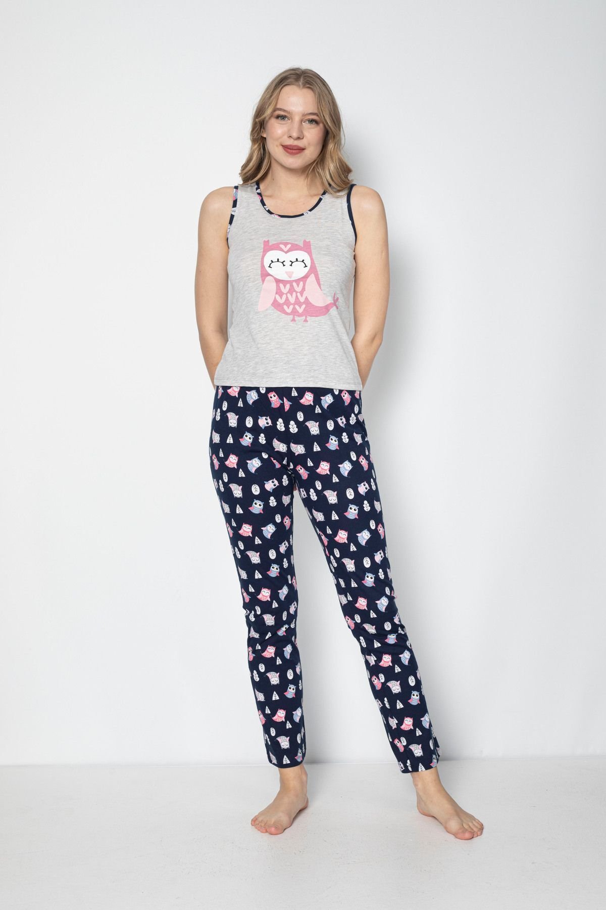 Kolsuz Pijama Takım