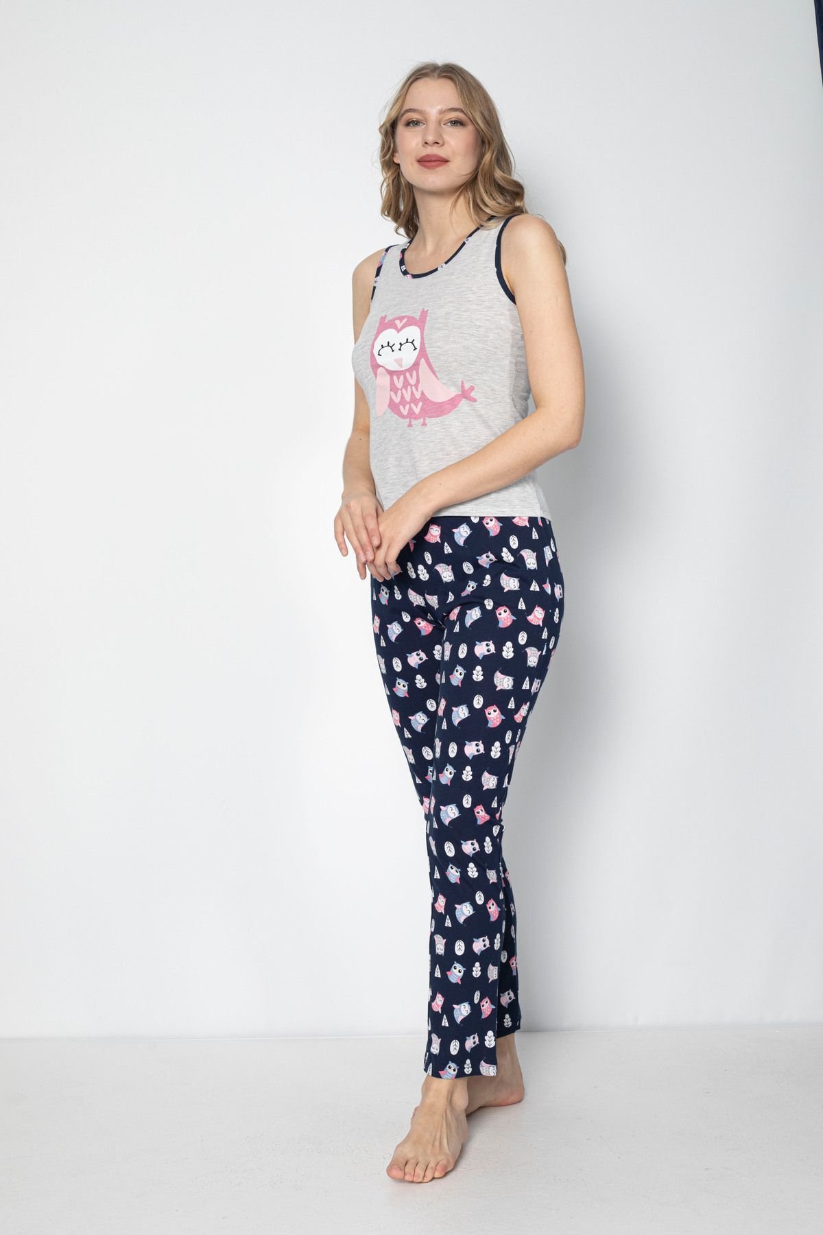 Kolsuz Pijama Takım - Görsel 5